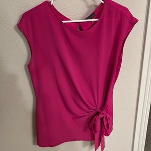 Vince Camuto side tie blouse, size small